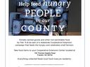 Small Farms Week Food Drive