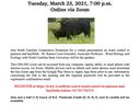 Weed Control in Pastures and Hayfields — Tue Mar 23, 2021 7:00 p.m. Online via Zoom