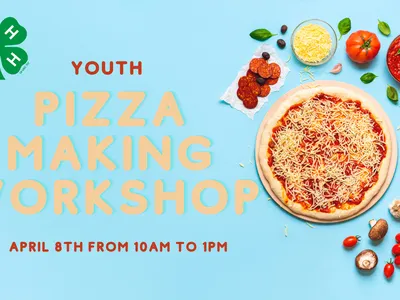 pizza making workshop flyer