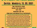 Virtual 4‑H Farm to Fork Camp — Dates: Mar 6,13,20 2021; 10–12; Grades 3–12; Free