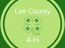 Lee County 4-H logo: four-leaf clover with an "H" on each leaf and text "Lee County" and "4-H"