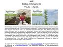 NC Cooperative Extension flyer: 2021 Virtual AgriShops, Feb 22 and Feb 26, 9 a.m.–3 p.m.