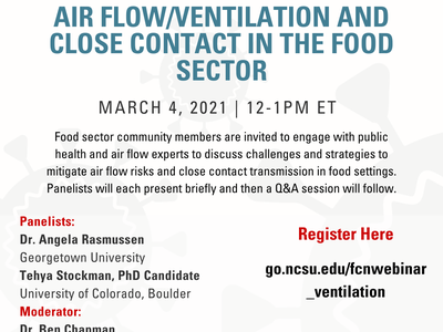 Air Flow/Ventilation flyer image