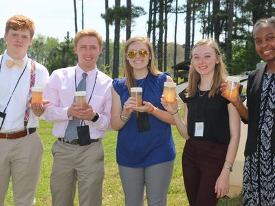 NCYI youth explore the impacts that soil erosion has on water quality