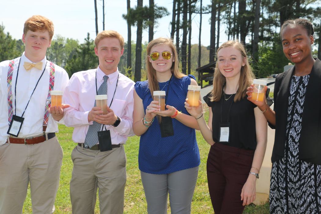 NCYI youth explore the impacts that soil erosion has on water quality