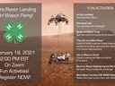 Mars Rover Landing 4-H Watch Party — Feb 18, 2021, 2:00 PM EST on Zoom; Register NOW