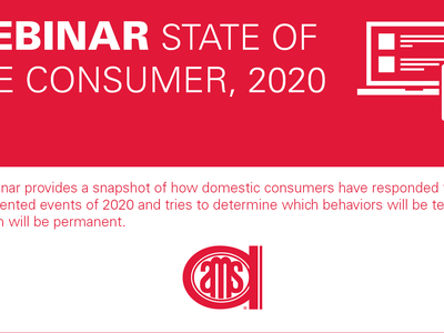 banner announcing the State of the Consumer - 2020