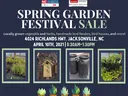 Spring Garden Festival Sale, 4024 Richlands Hwy, Jacksonville, NC, April 10, 2021, 8:30AM–1:30PM