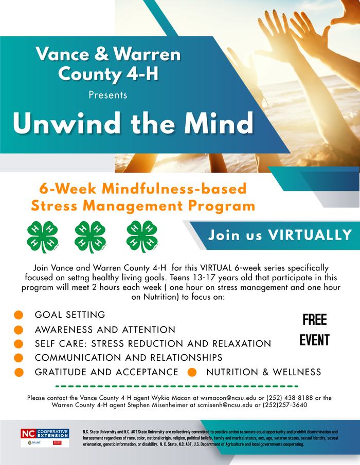 Unwind the Mind flyer image