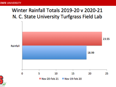 Winter rainfall totals chart image