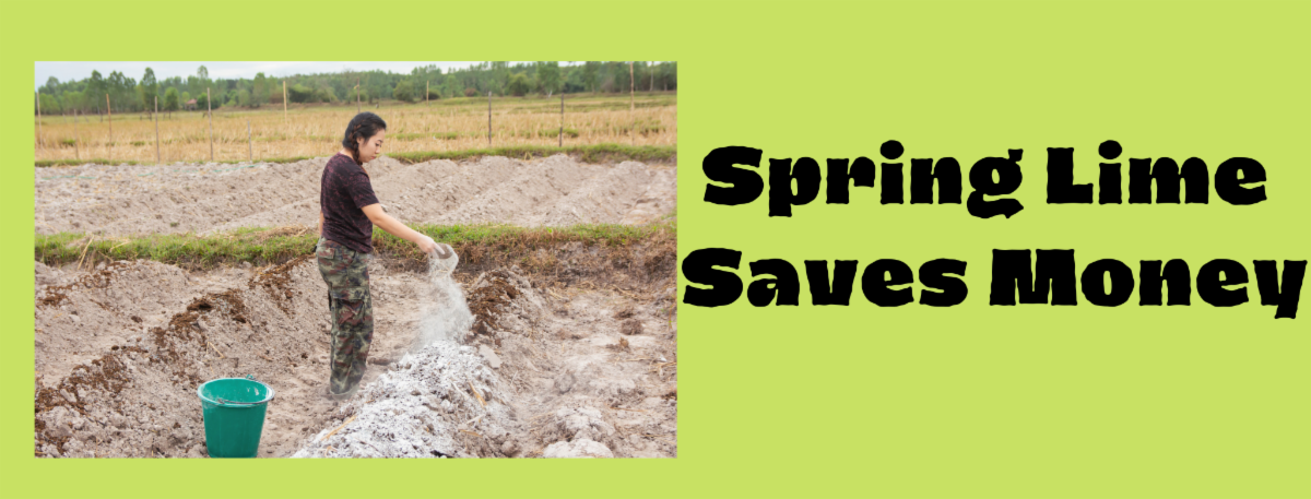 Lime Spread on A Field