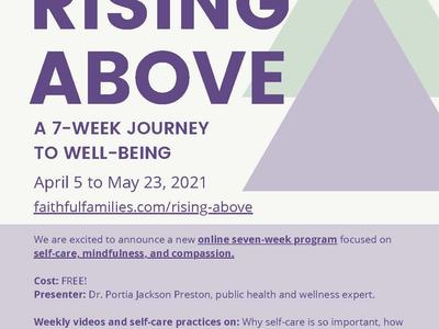 Self-care, mildfulness, and compassion flyer