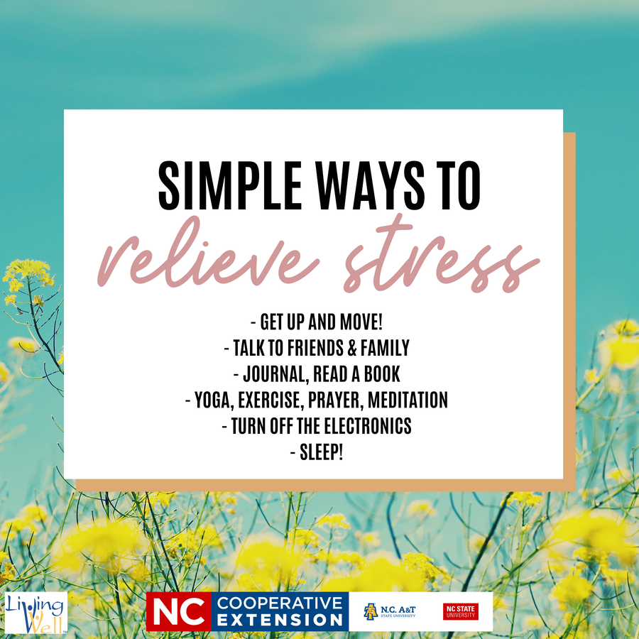 stress relief ideas