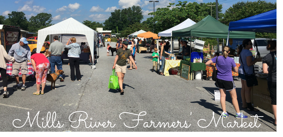 People at a Farmers Market