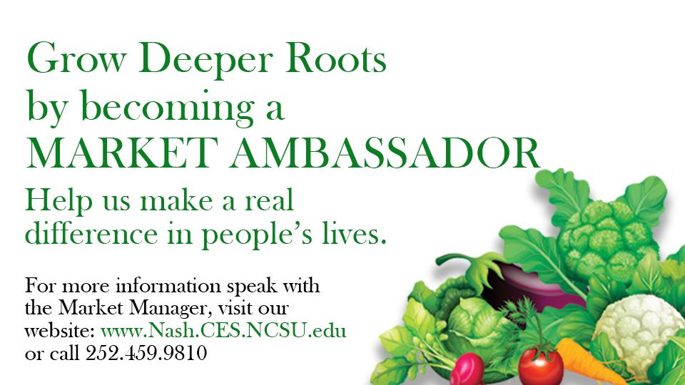 Grow Deeper Roots by becoming a Market Ambassador. Help us make a real difference in people's lives. For more information speak with the Market Manager, visit our website.