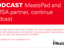 decorative banner announcing partnership between MeatsPad and AMSA