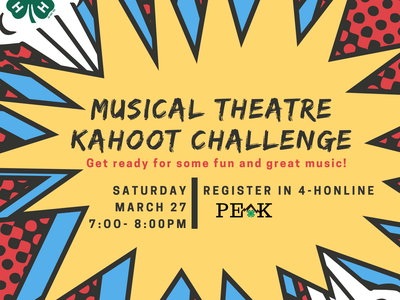 Musical Theatre Kahoot Challenge header image