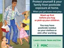 Wash before you hug or pick up your children.