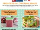 Preserve-a-Long Mini Series flyer image