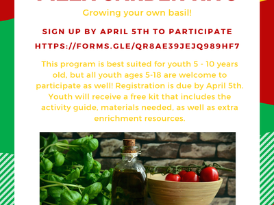 Pizza Garden Kit Flier