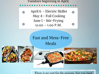 Virtual Lunch and Learn Series flyer