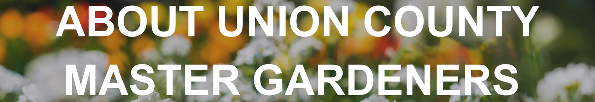 About Union County Master Gardeners