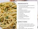 Spaghetti and Spinach Pesto