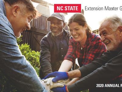 Extension Master Gardener program annual report cover