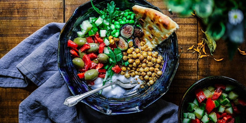 Mediterranean meal bowl 