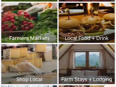 NC Farms app screenshot