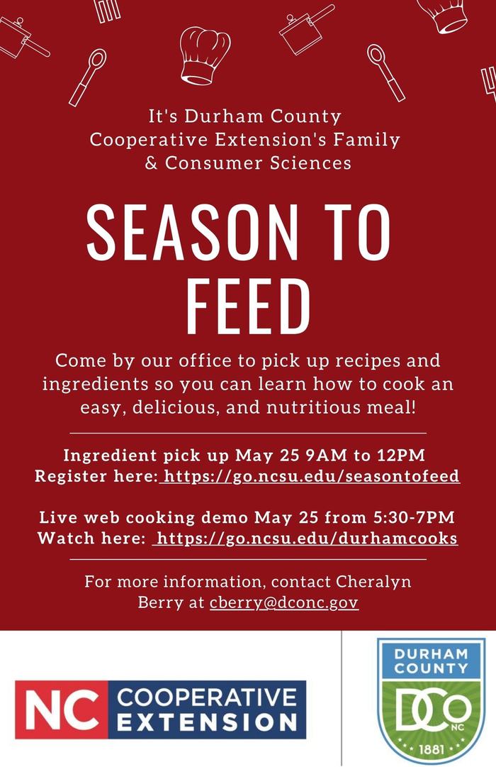 Season to Feed flyer