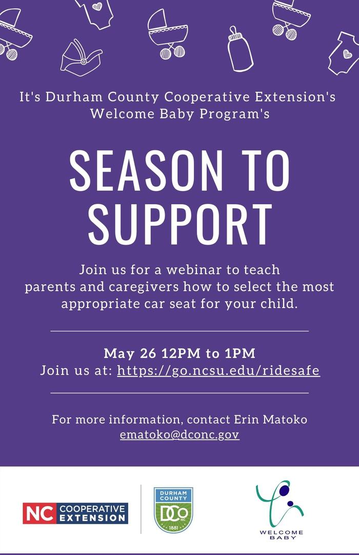 Season to Support flyer