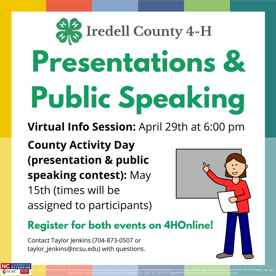 Cartoon woman making speech