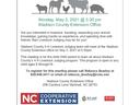 Livestock Judging Interest Meeting: Mon May 3, 2021 @ 5:30pm, Madison County Extension Office