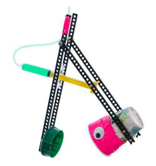 Hand-built contraption