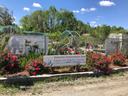 Entrance sign to Veterans Employment Base Camp and Organic Garden