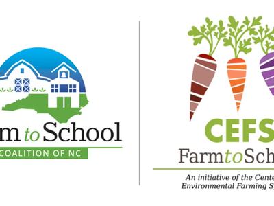 Farm to School Coalition and CEFS Farm to School Logos