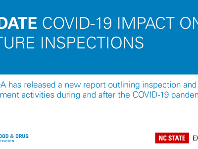COVID-19 Impacts on future inspections banner image