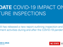COVID-19 Impacts on future inspections banner image