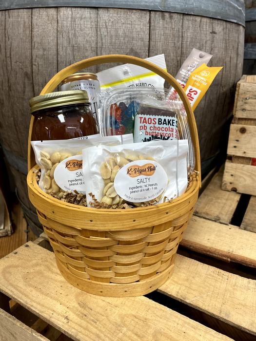 Gift basket with products