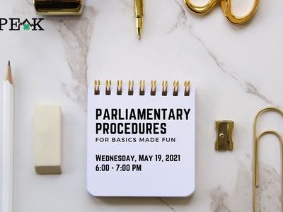 Parliamentary Procedures flyer image