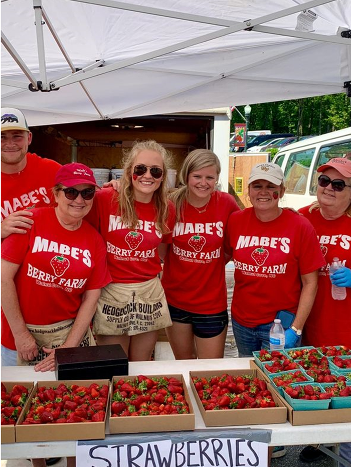 Mabe's Berry Farm workers