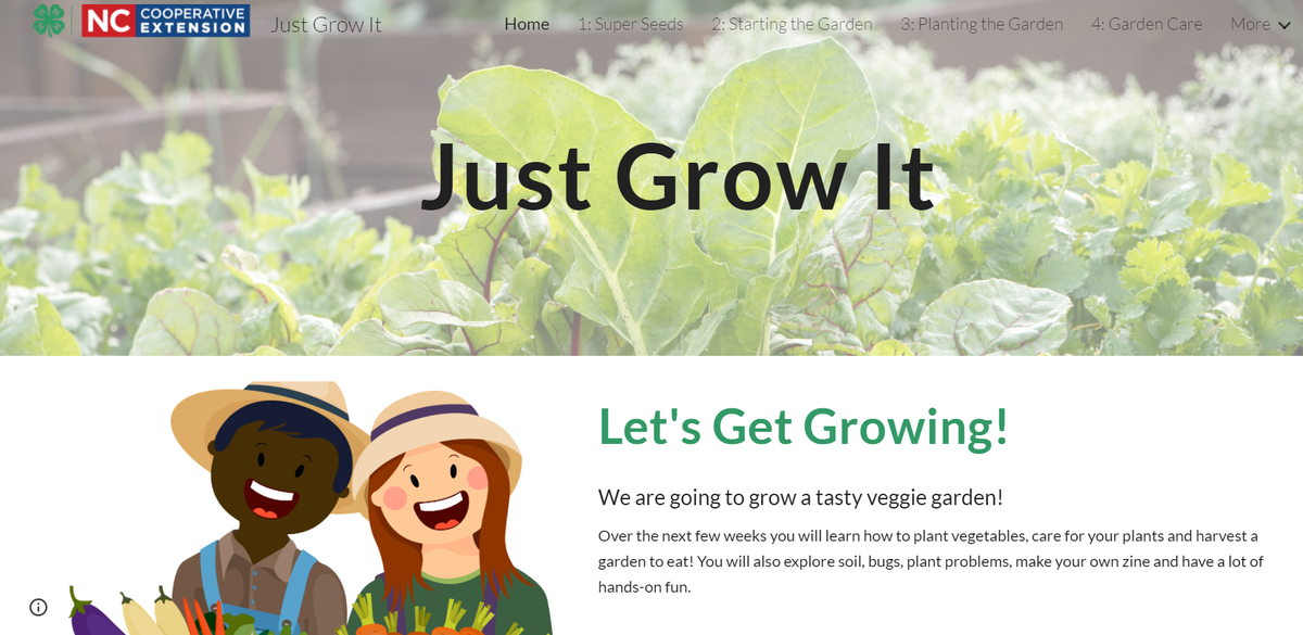 Cartoon people smiling