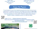 Flier for June Summer Fun