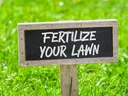 Fertilize Your Lawn Sign