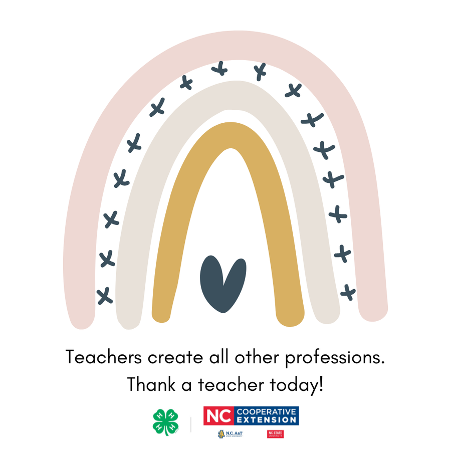 Thank a teacher graphic