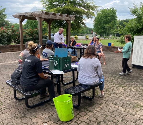 Pat Holder outdoor class