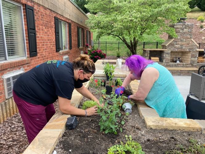 Alpine Health and Rehab Planting