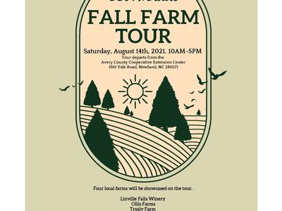 8th Annual Fall Farm Tour — Saturday, August 14, 2021, 10AM–5PM