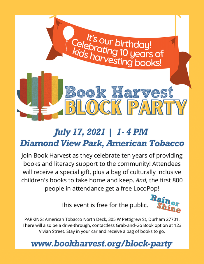 Block Party flyer image